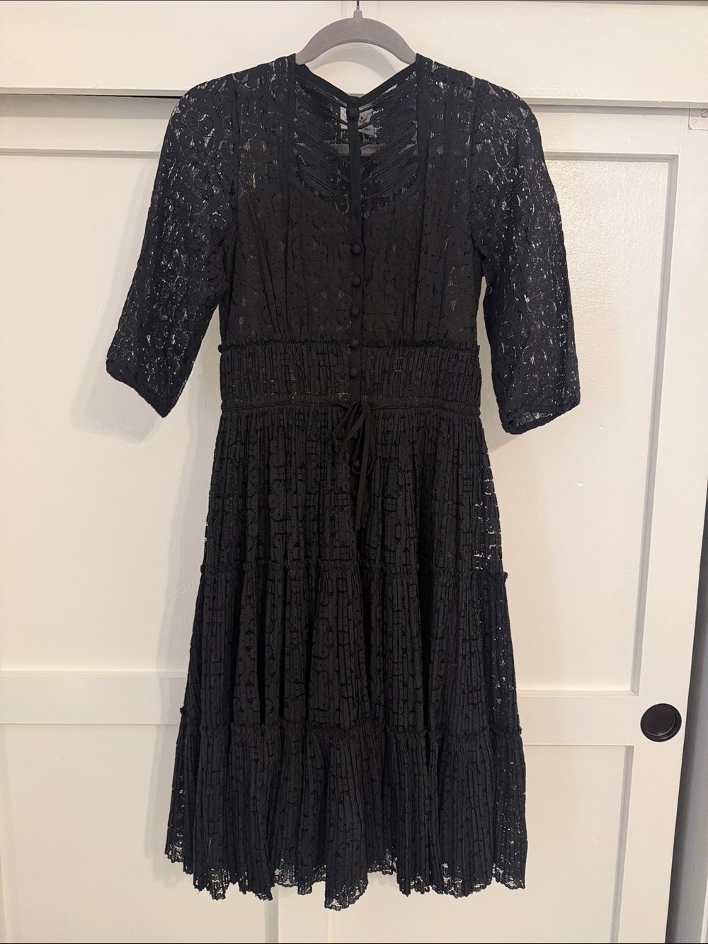Byron Lars Black Lace Dress